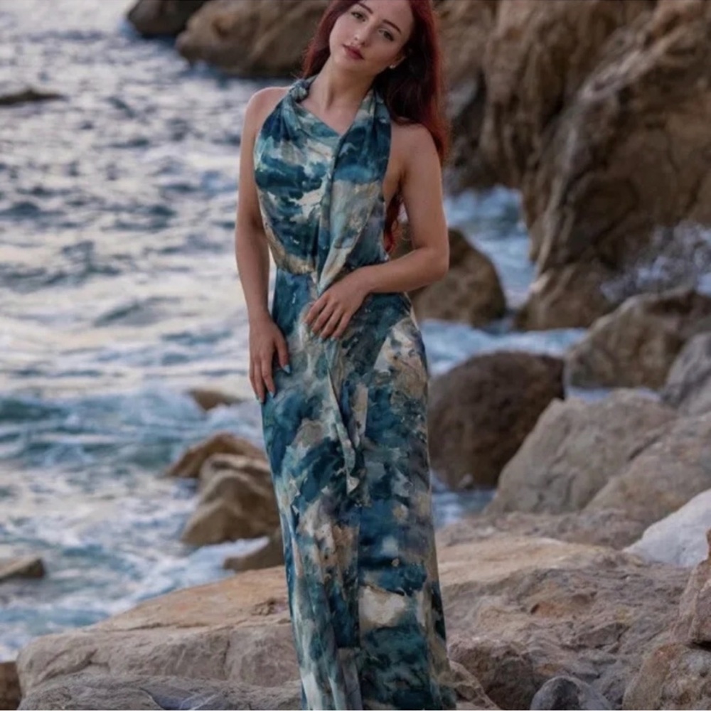 ZARA PRINTED DRESS LIMITED EDITION